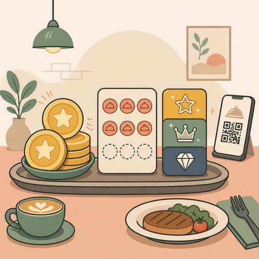 Restoran Sadakat Programında Puan, Damga ve Seviye Sistemi Seçimi