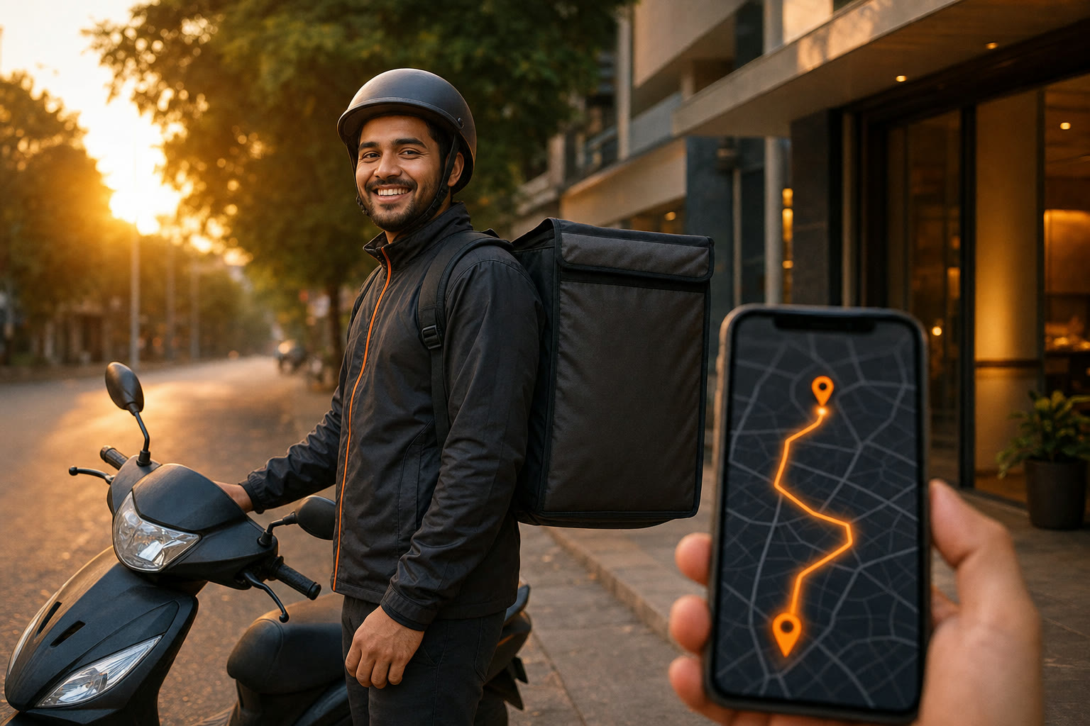 Courier tracking